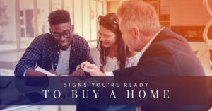 signs you're ready to buy a home