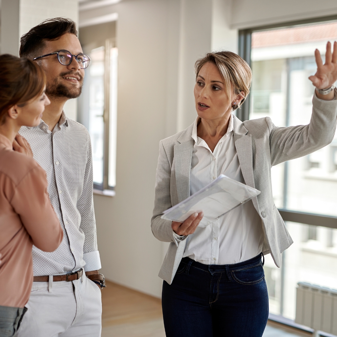 image of a real estate agent