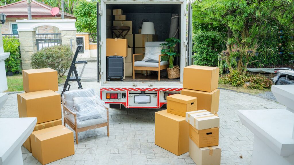 Moving house.