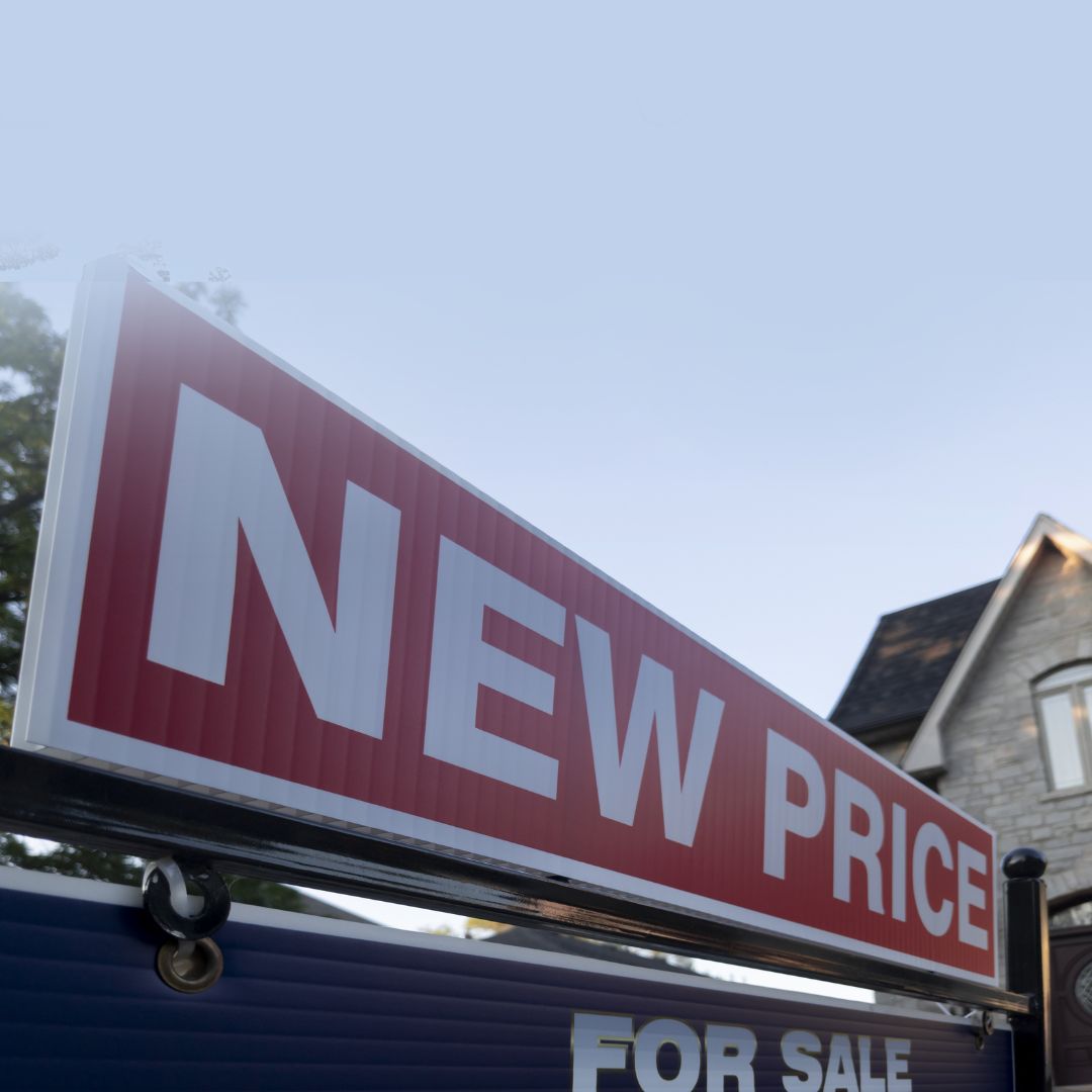 new house price sign