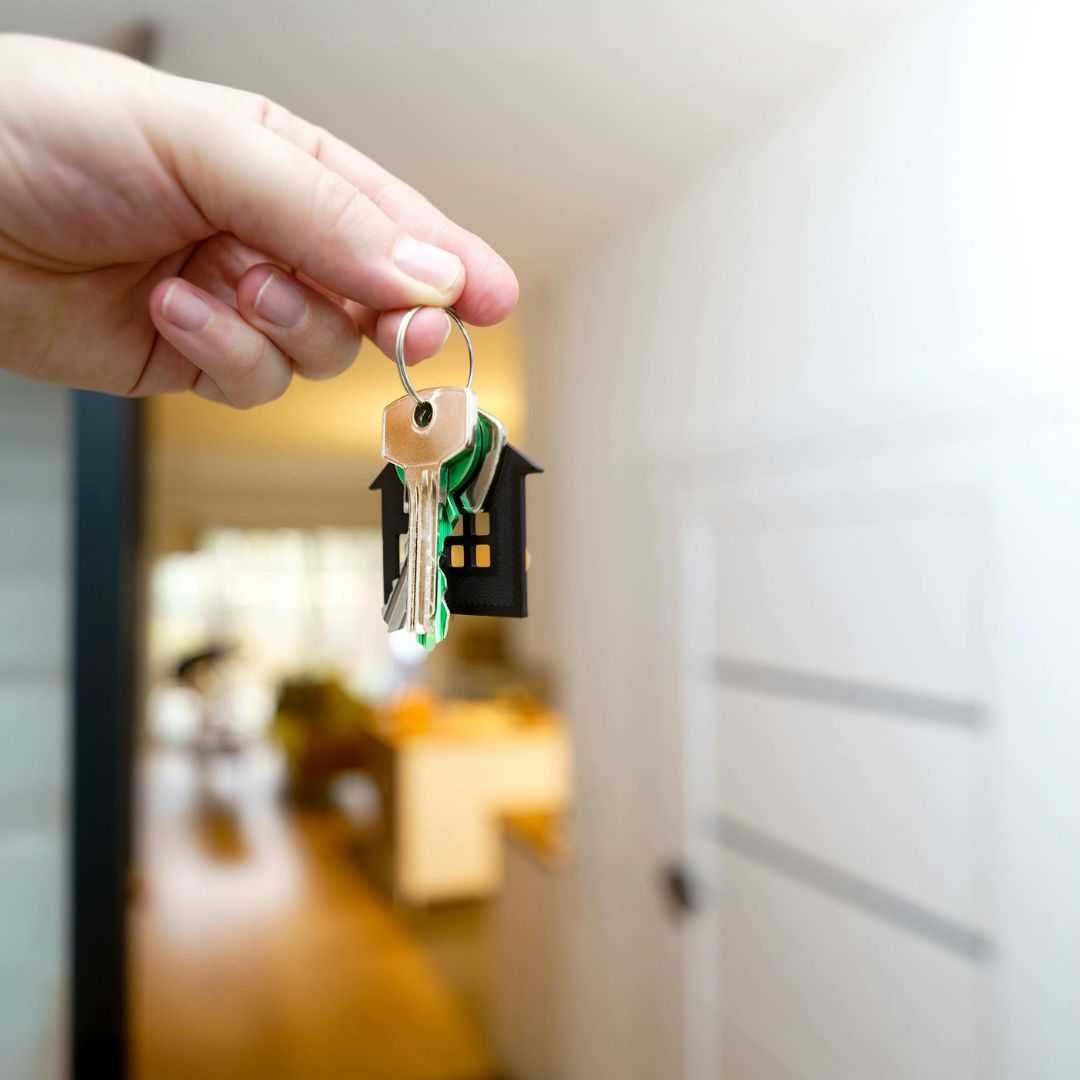 opening door to new home
